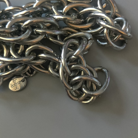Chunky Silver Chain Necklace - Picture 5 of 5